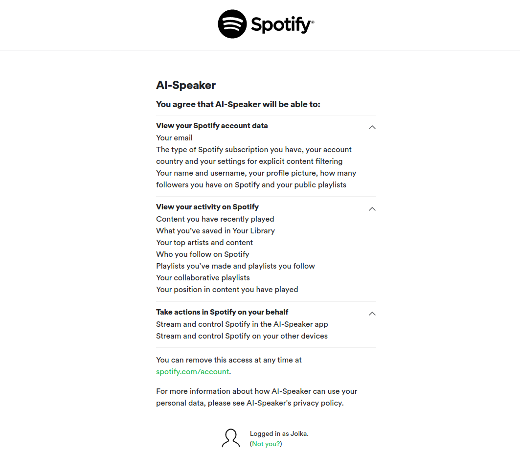 spotify auth